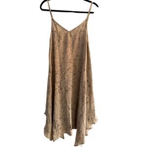 NWT Adiv Silk Print Dress Size M